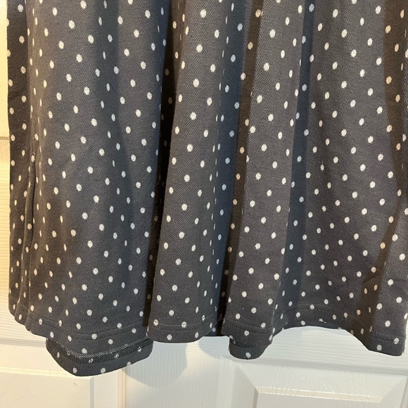 Abercrombie & Fitch Charcoal Polka Dot Top - Picture 10 of 11